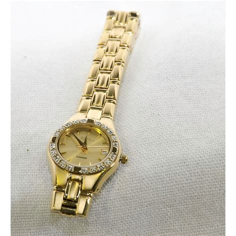 elgin diamond watches for women.